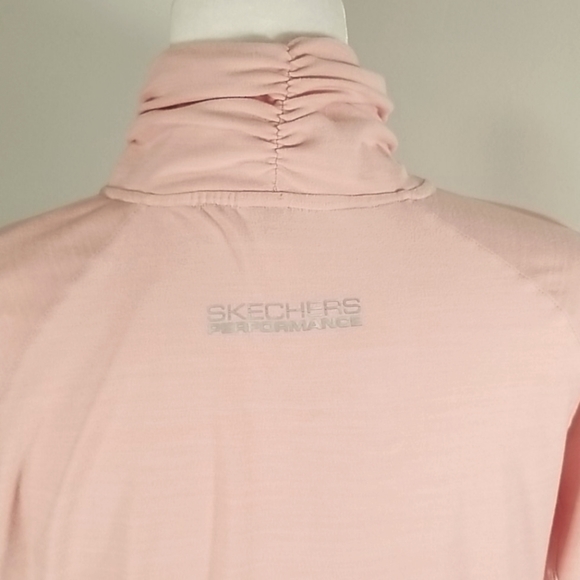 Skechers Women's Top Size L 1/4 Zip Turtle Neck Fleece Lined Performance - Picture 4 of 8